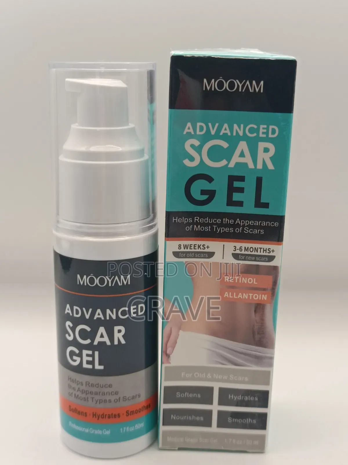 MOOYAM Professional Scar Eraser Stretch Mark Removal Cream
