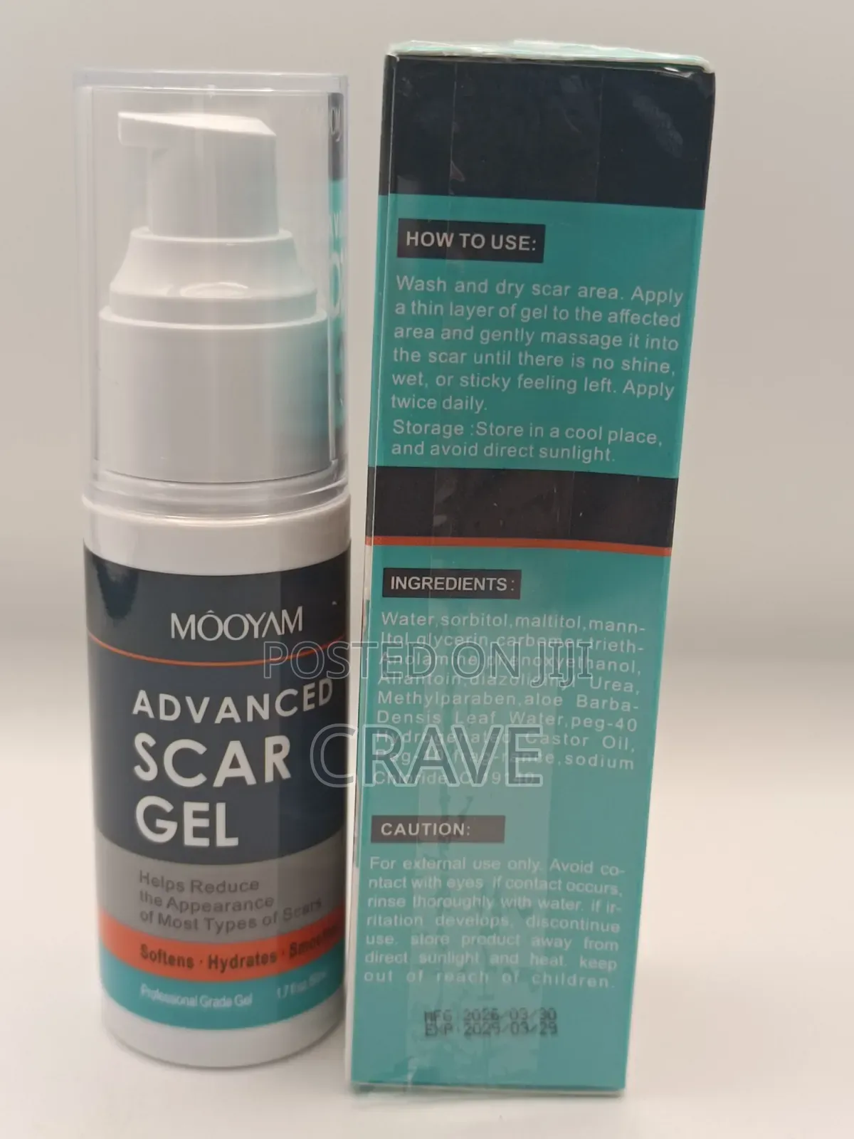 MOOYAM Professional Scar Eraser Stretch Mark Removal Cream