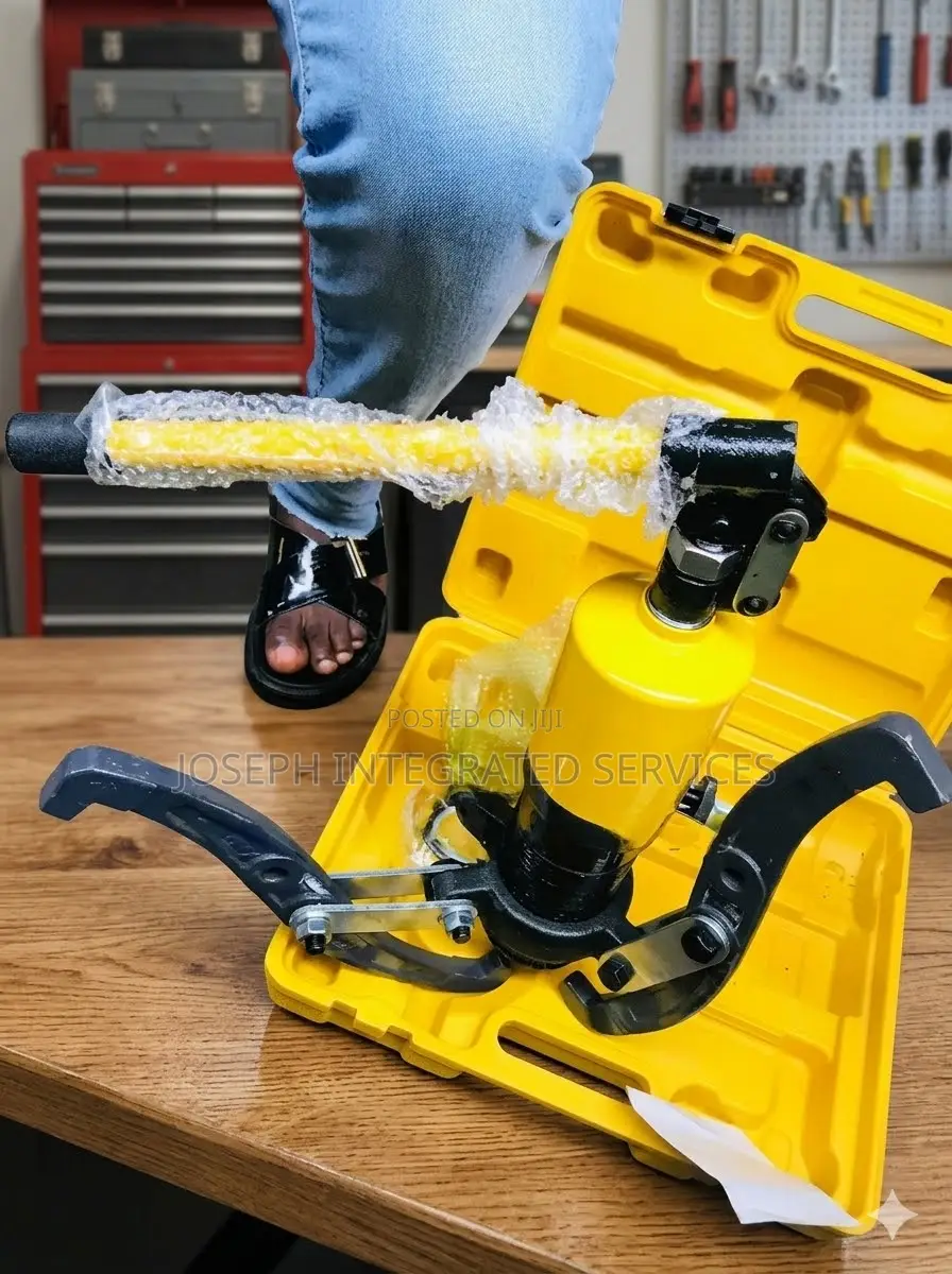 10-Ton Hydraulic Puller With 3-Garra/Jaws