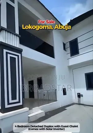 Furnished 4bdrm Duplex in Lokogoma for sale