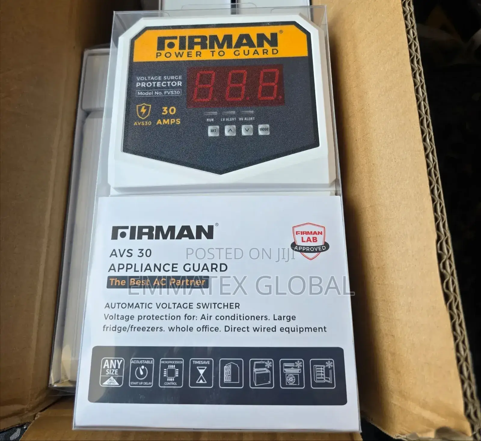 Firman Digital Surge Protector Avs 30ams