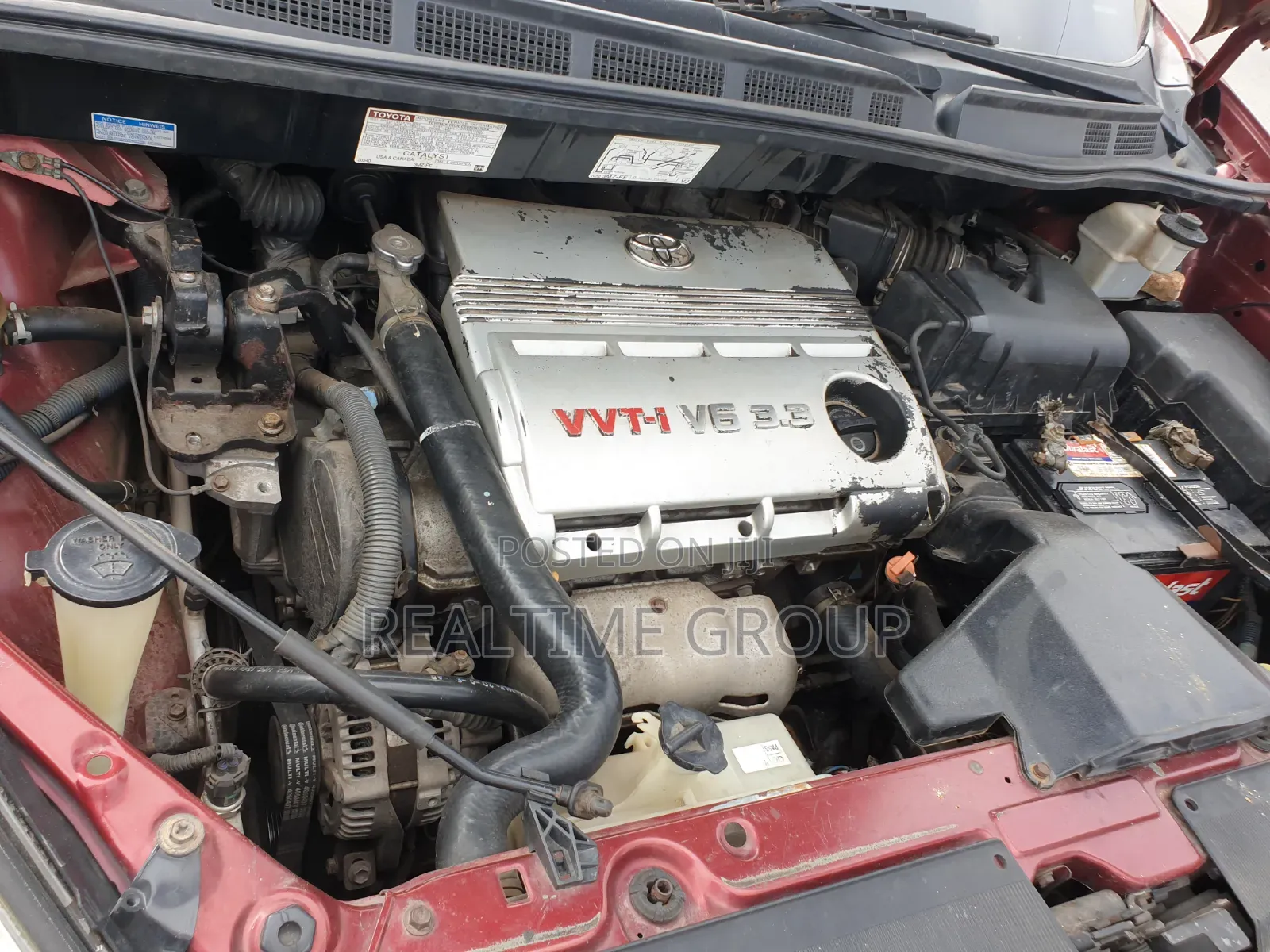 Toyota Sienna 2005 Red