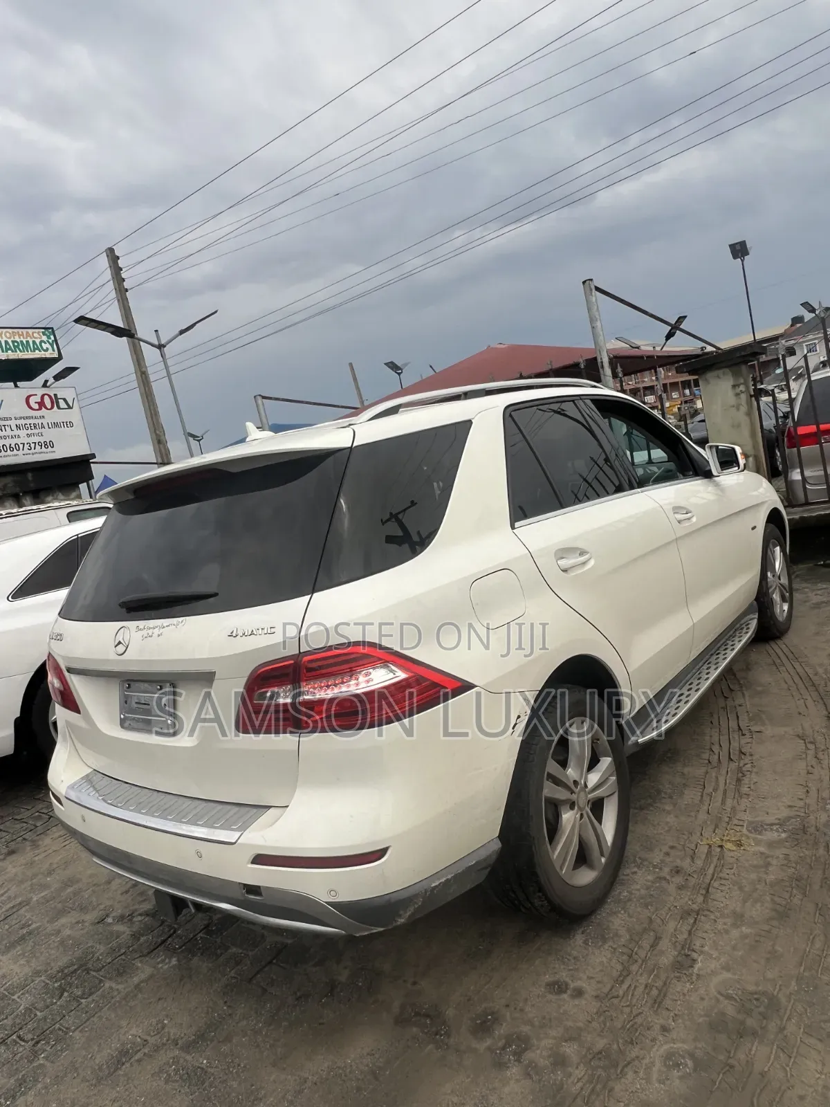 Mercedes-Benz M Class 2012 White