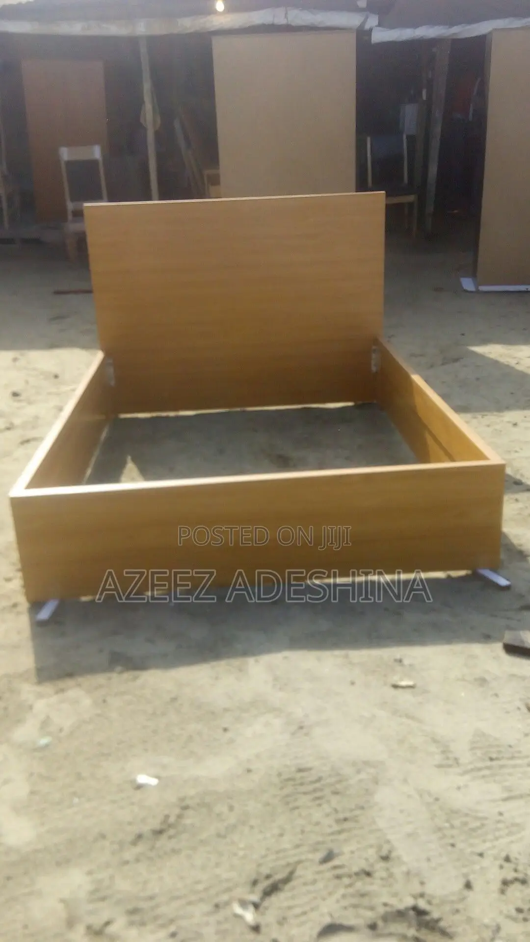 Bed Made With HDF Chipboard