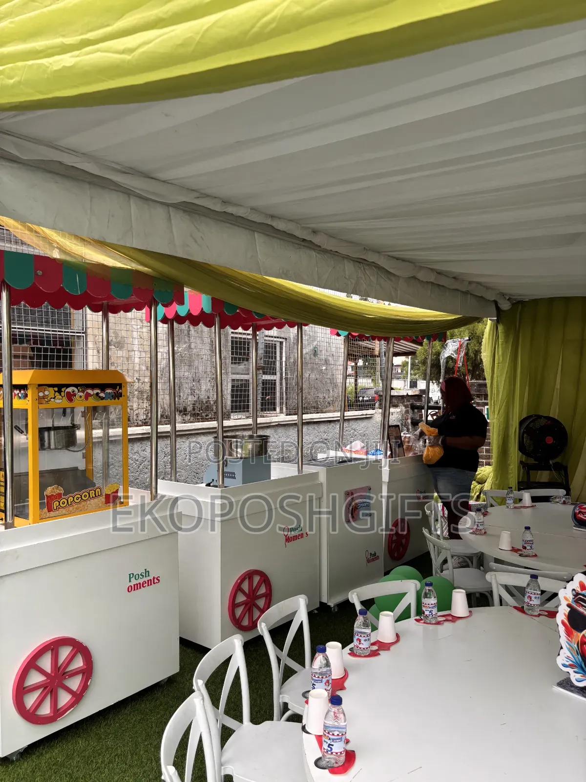 Popcorn and Candy Floss