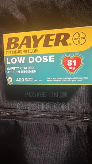 Bayer Low Dose Aspirin 81 Mg Safety Coated 400 Enteric Coated Tablets