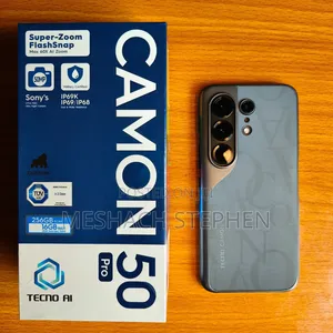 Tecno Camon 50 Pro 256 GB Black