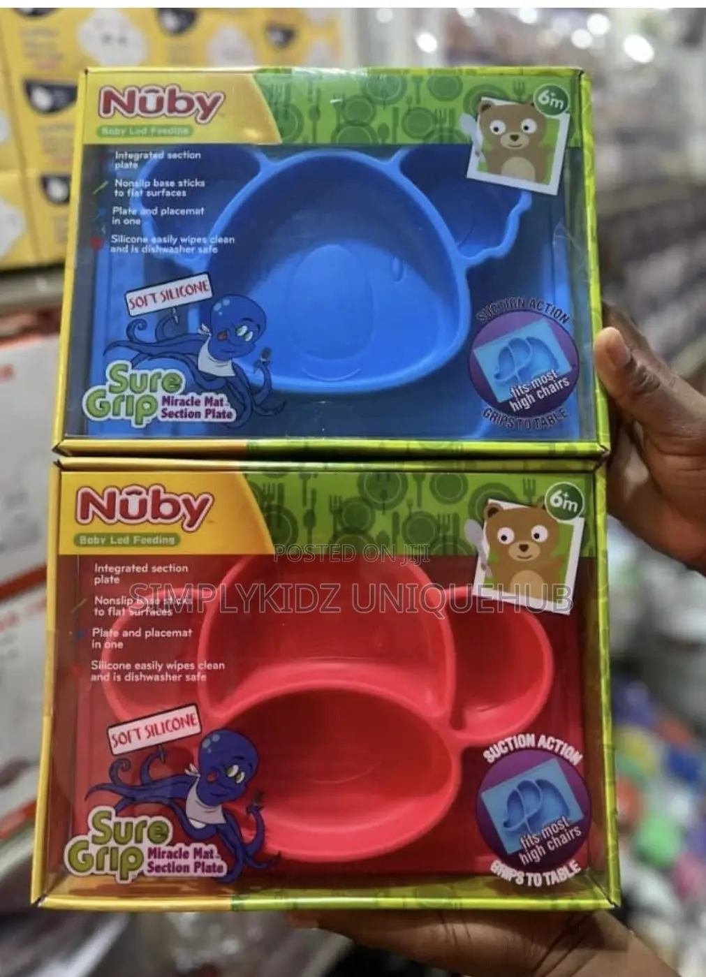 Nuby Sure Grip Miracle Mat Section Plate -1pc