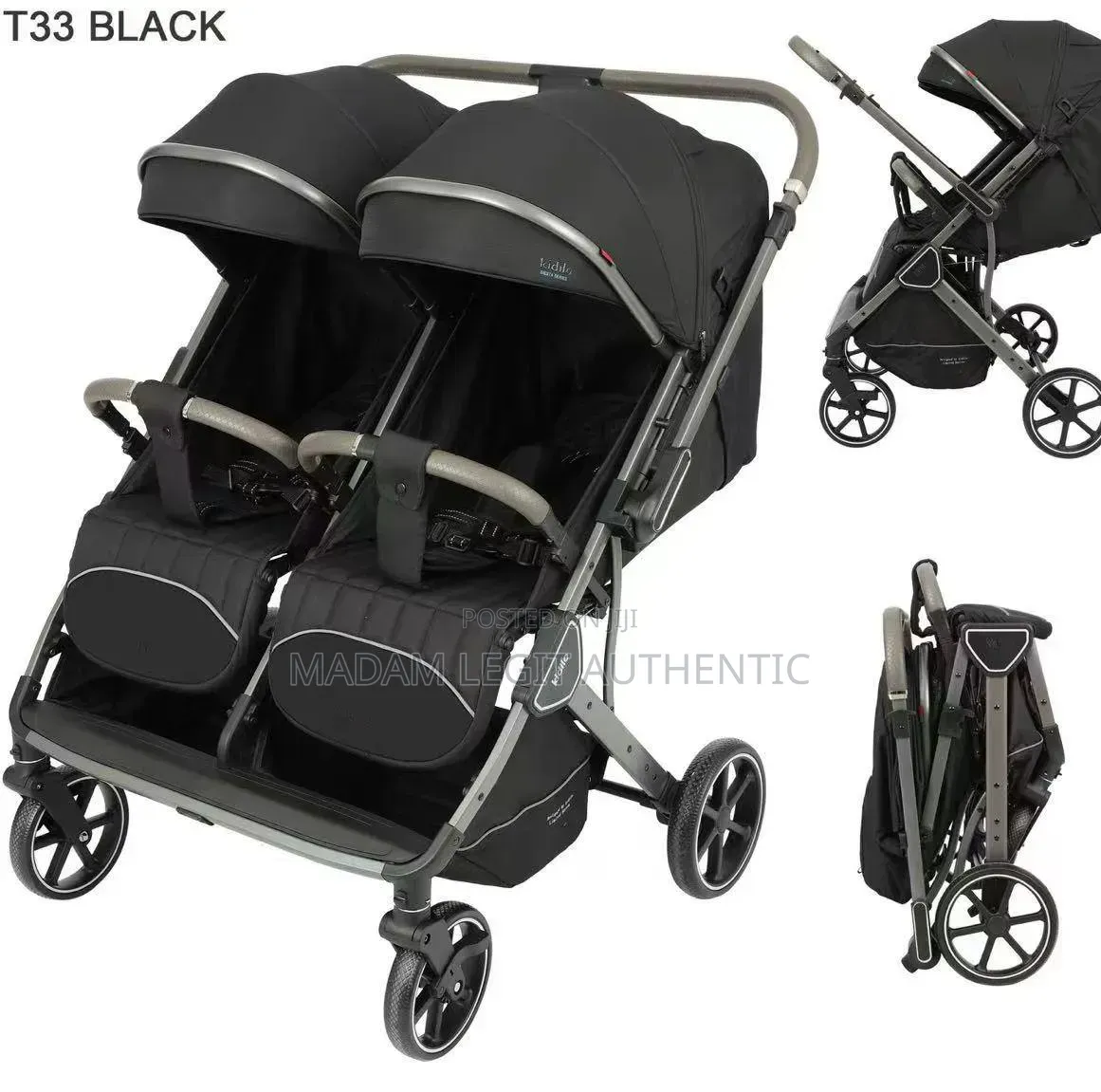 Luxury Twins Baby Stroller
