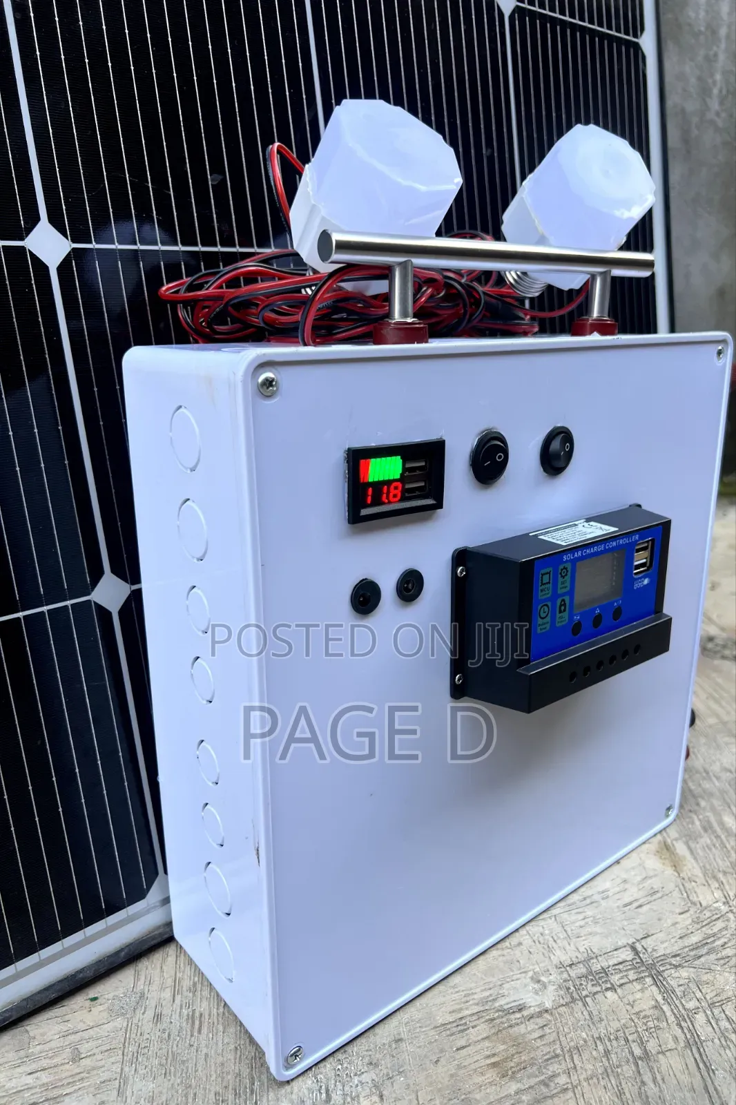 Lithium Battery Solar Generator