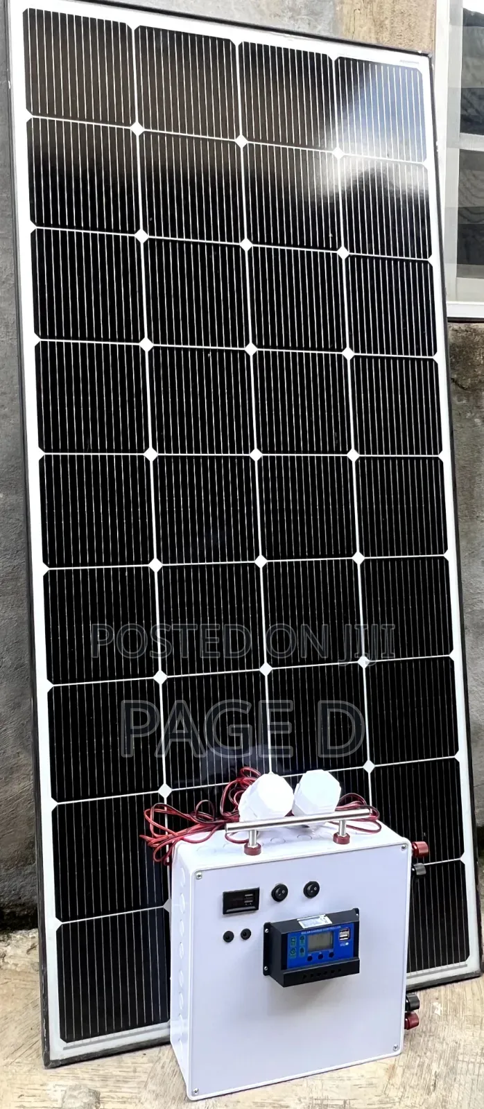 Lithium Battery Solar Generator