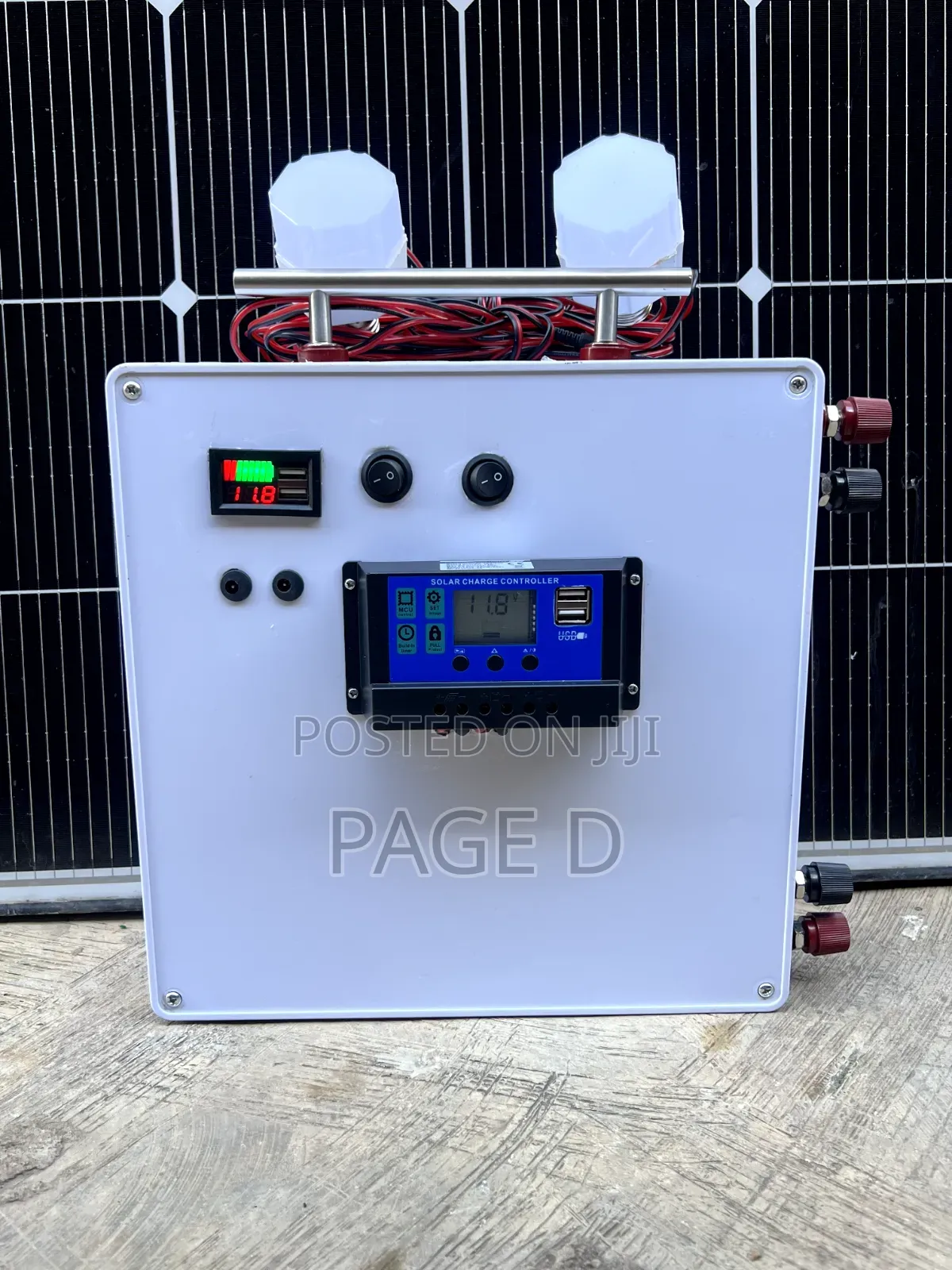 Lithium Battery Solar Generator