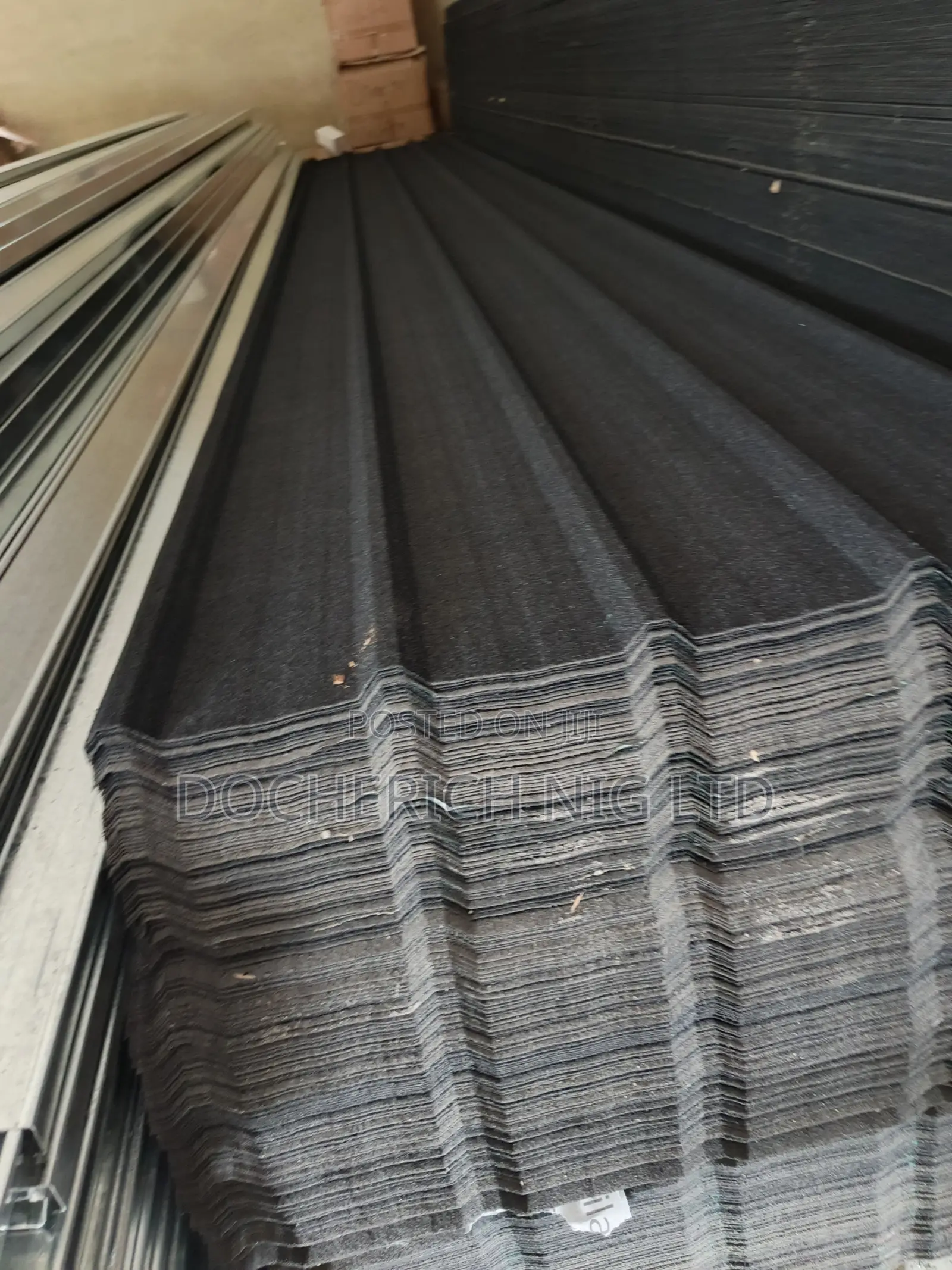 Customers Order of the Long Span Stone Coated Roofing in .