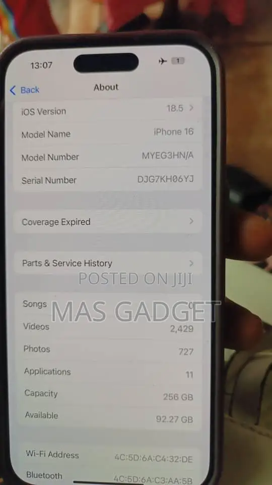 Apple iPhone 16 256 GB Pink