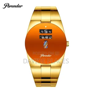 Poedagar Digital Futuristic Waterproof Wristwatch With Sapphire Glass