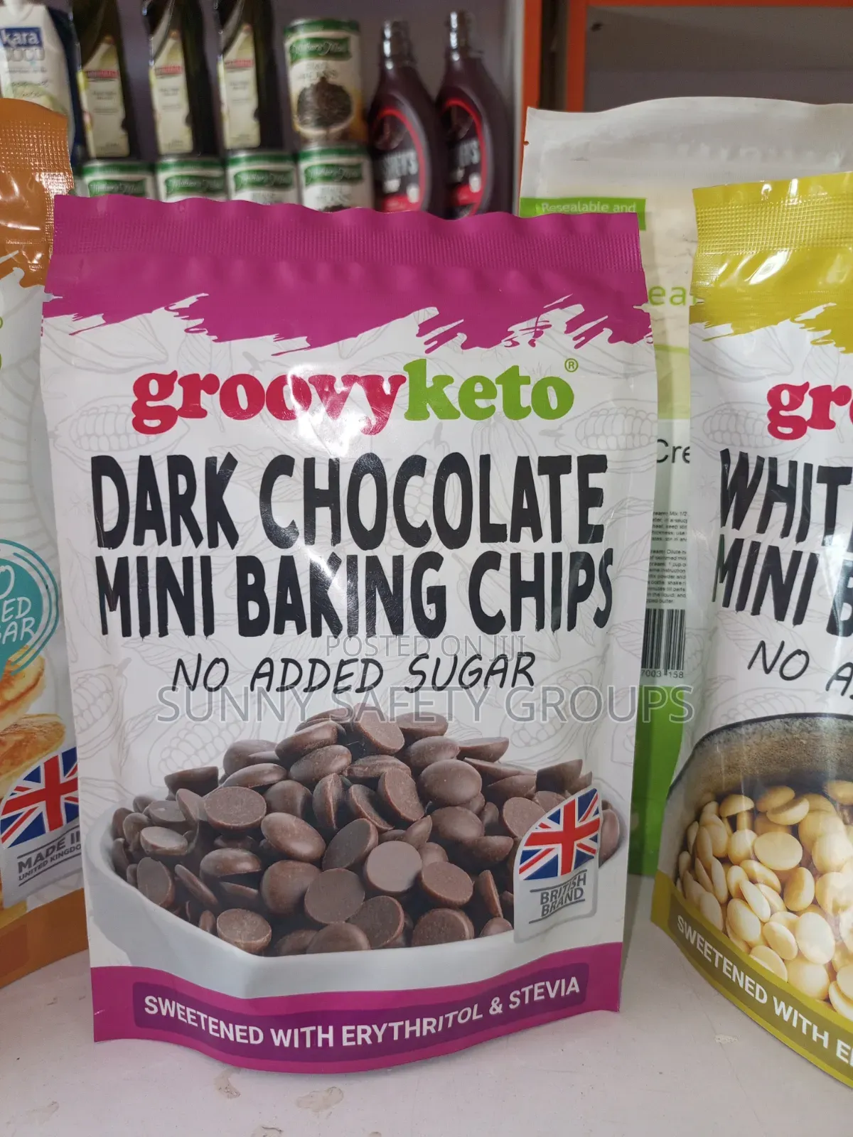 Keto Dark Chocolate, Sugar Free Diabetic Friendly