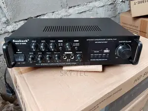 Original Sunbuck Table Power Amplifier Bluetooth, USB, 600watts