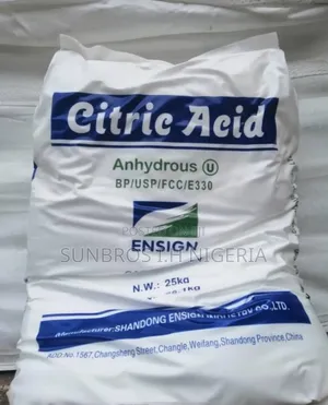 Citric Acid Available in 25kg
