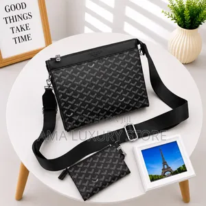 Goyard Men Crossbody Side Bag – Stylish, Durable Trendy Design
