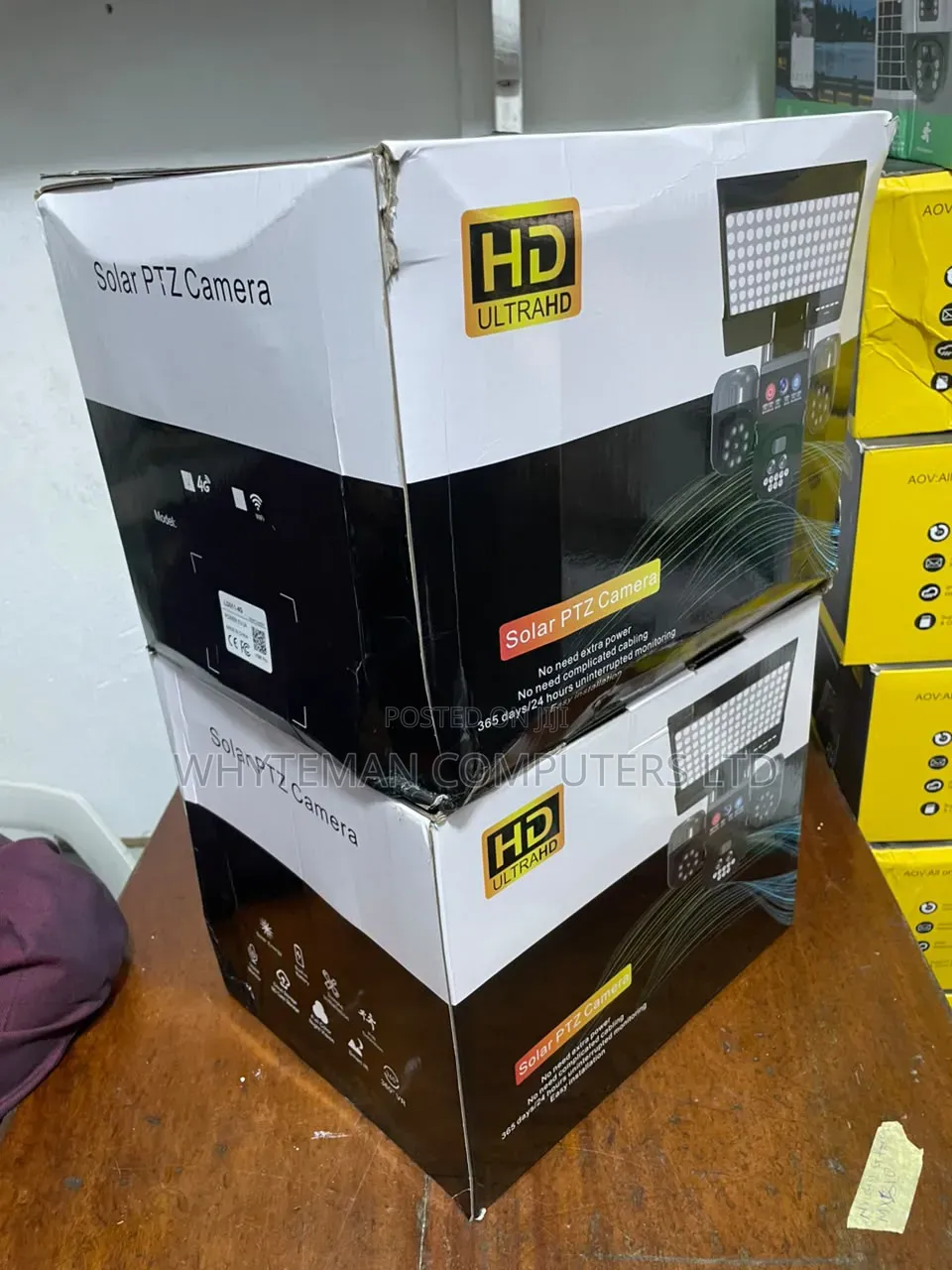 Ultra HD Solar PTZ Camera