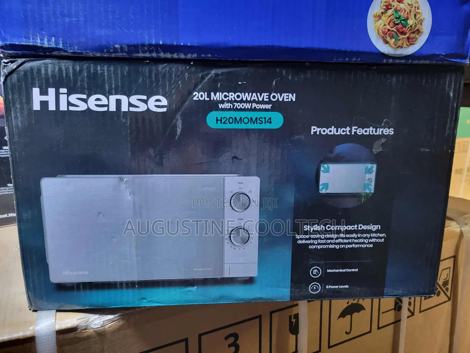 Brand New Hisense Microwave 20liters White