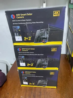 AOV 2-Lens Ai Smart Solar Camera