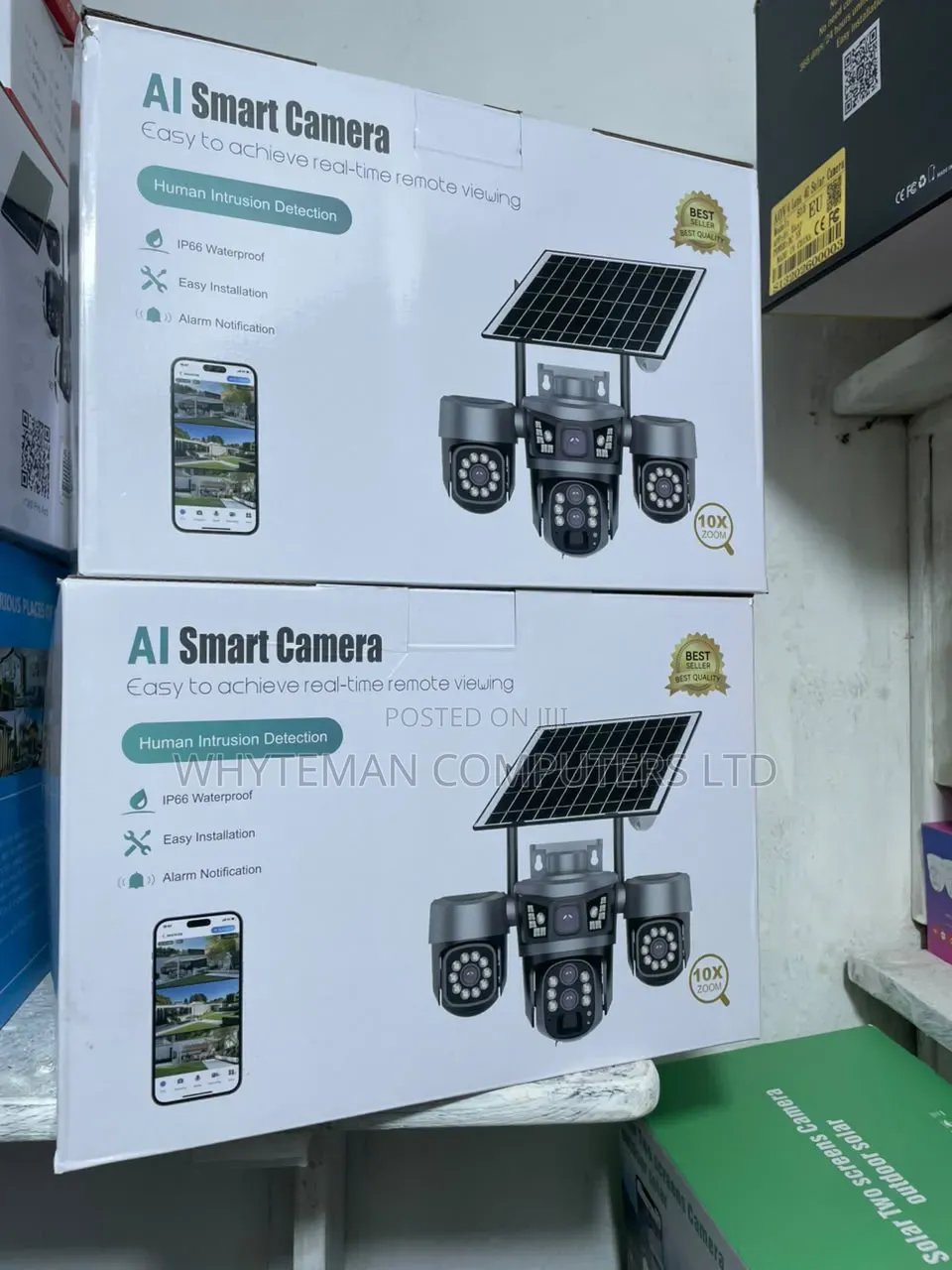 Ai Smart Camera 10X Zoom IP66 Waterproof