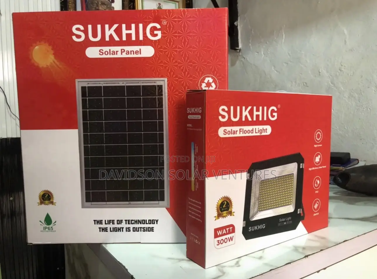 300w Sukhig Solar Flood Light
