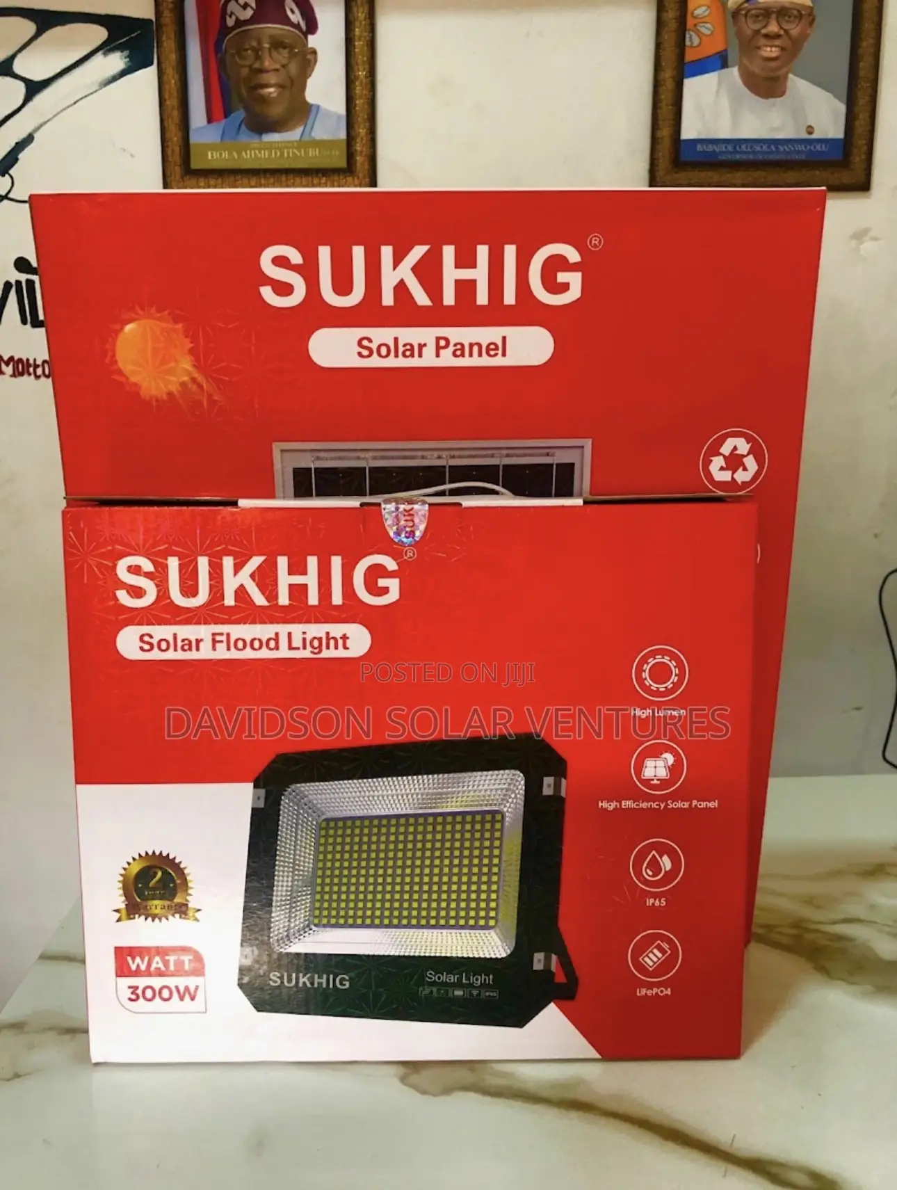300w Sukhig Solar Flood Light