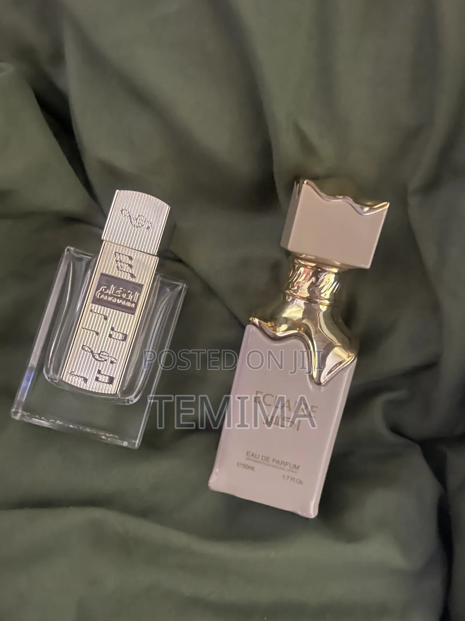 6 Empty Perfume Bottles for Decoration, Refill or Collection