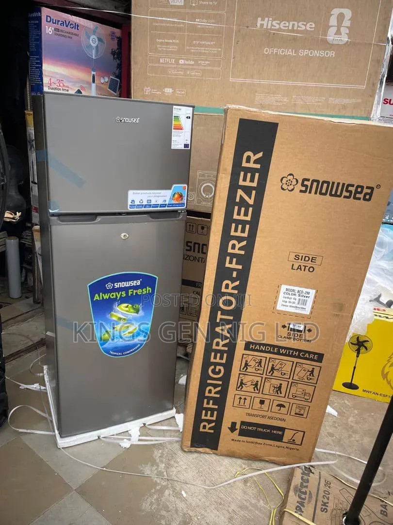 Snow Sea 150L Refrigerator BCD198 Set