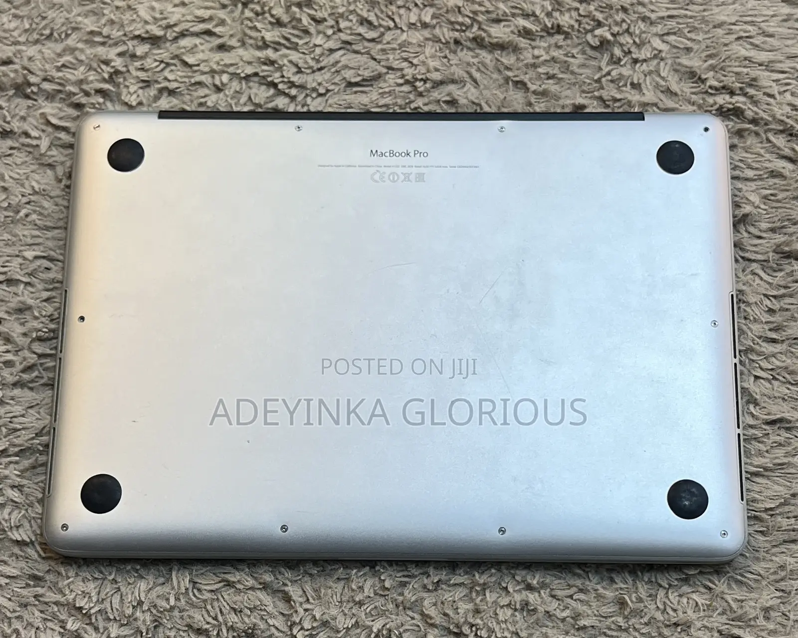 Laptop Apple MacBook Pro 2013 8GB Intel Core i7 SSD 256GB