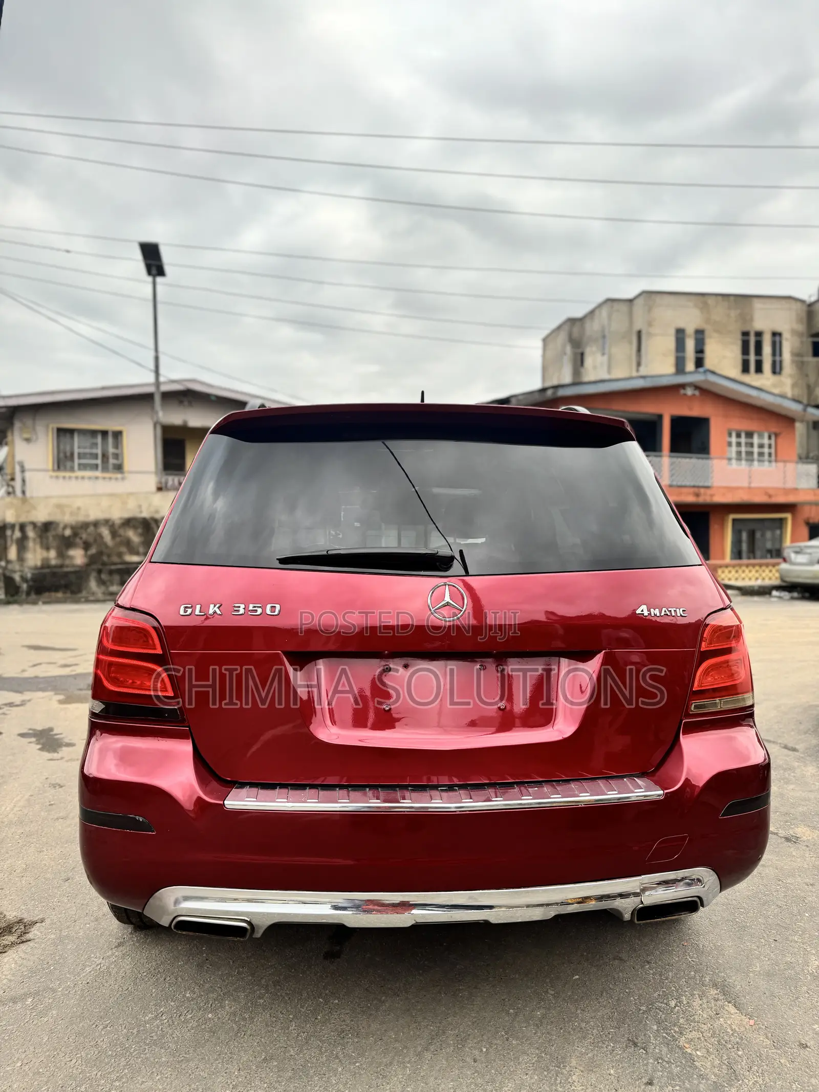 Mercedes-Benz GLK-Class 2013 Red