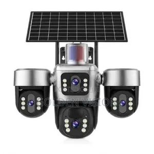 Intelligent Solar PTZ Ipp Water Proof Camera 4lens T40