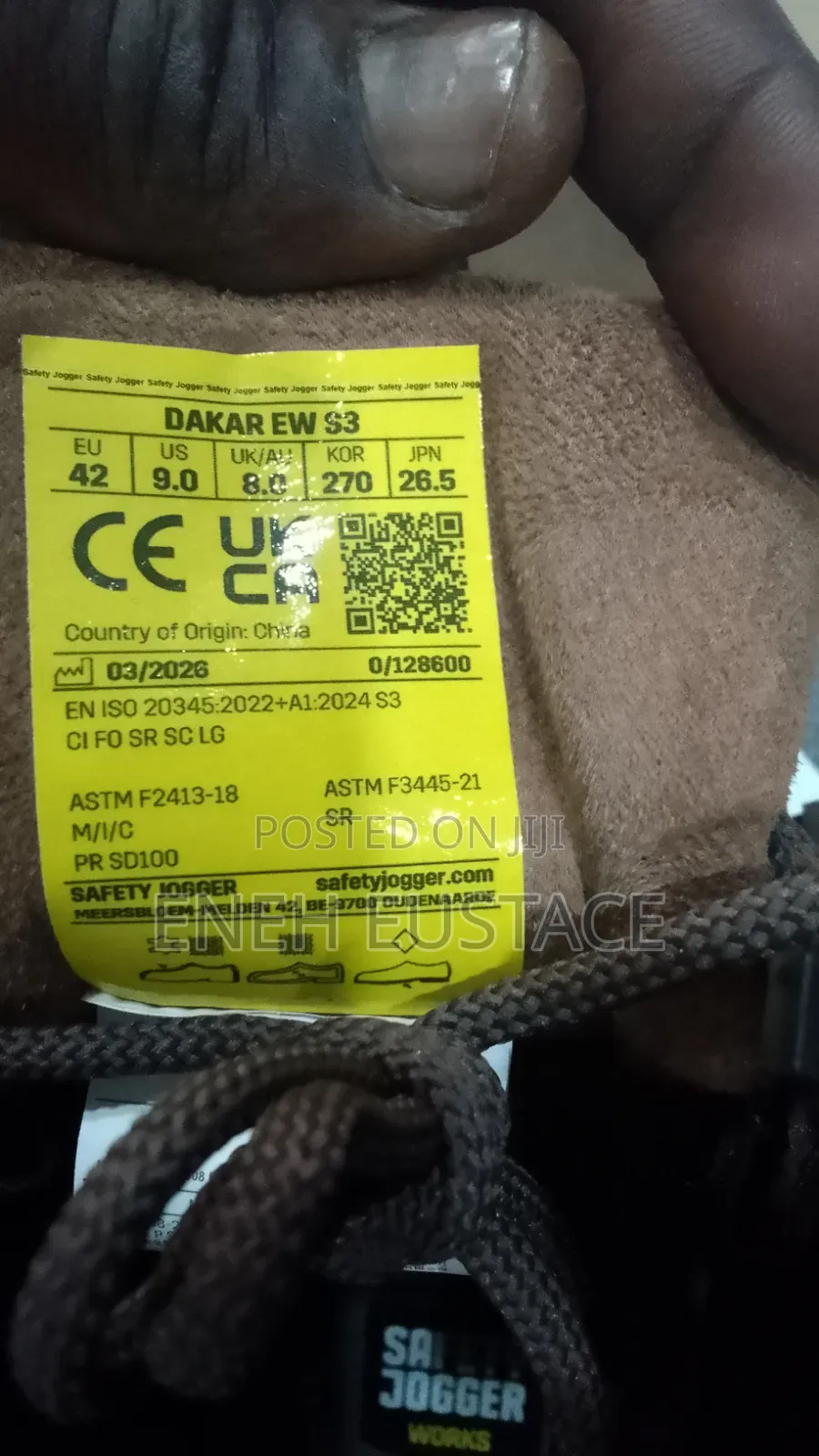 Dakare WS3 Safety Jogger