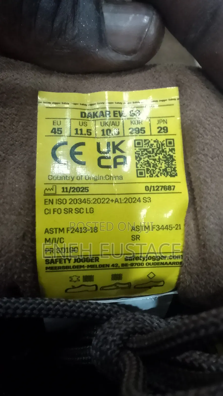 Dakare WS3 Safety Jogger