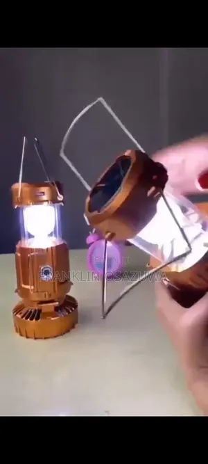 Rechargeable Light With Fan/Charging Port
