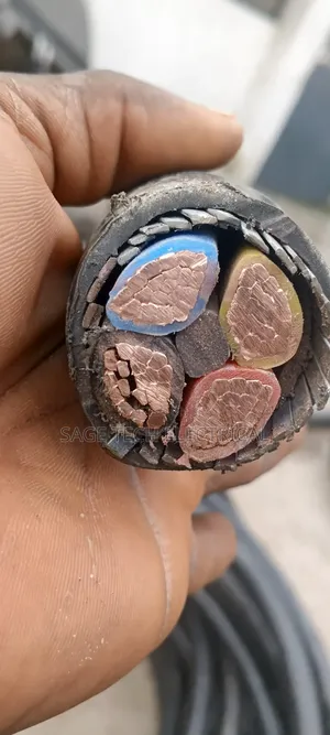 120mm 4core PVC SWA PVC Armoured Cable Kablmetal