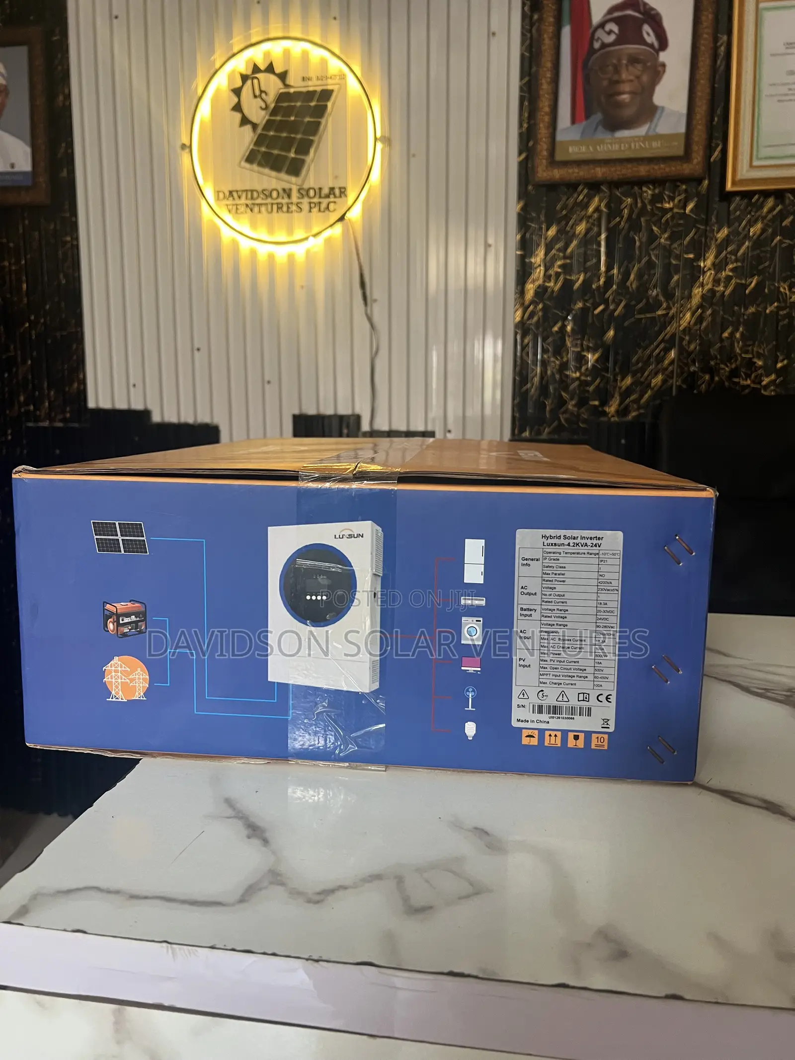 4.2kva 24v Luxsun Hybrid Solar Inverter
