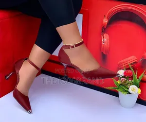 Elegant Pointed-Toe Ankle Strap Heels –Classic Stiletto Pumps
