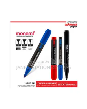 Monami SigmaFlo Liquid Permanent Marker 121