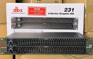 Original DBX Equalizer Eq231 31band With Sub Out