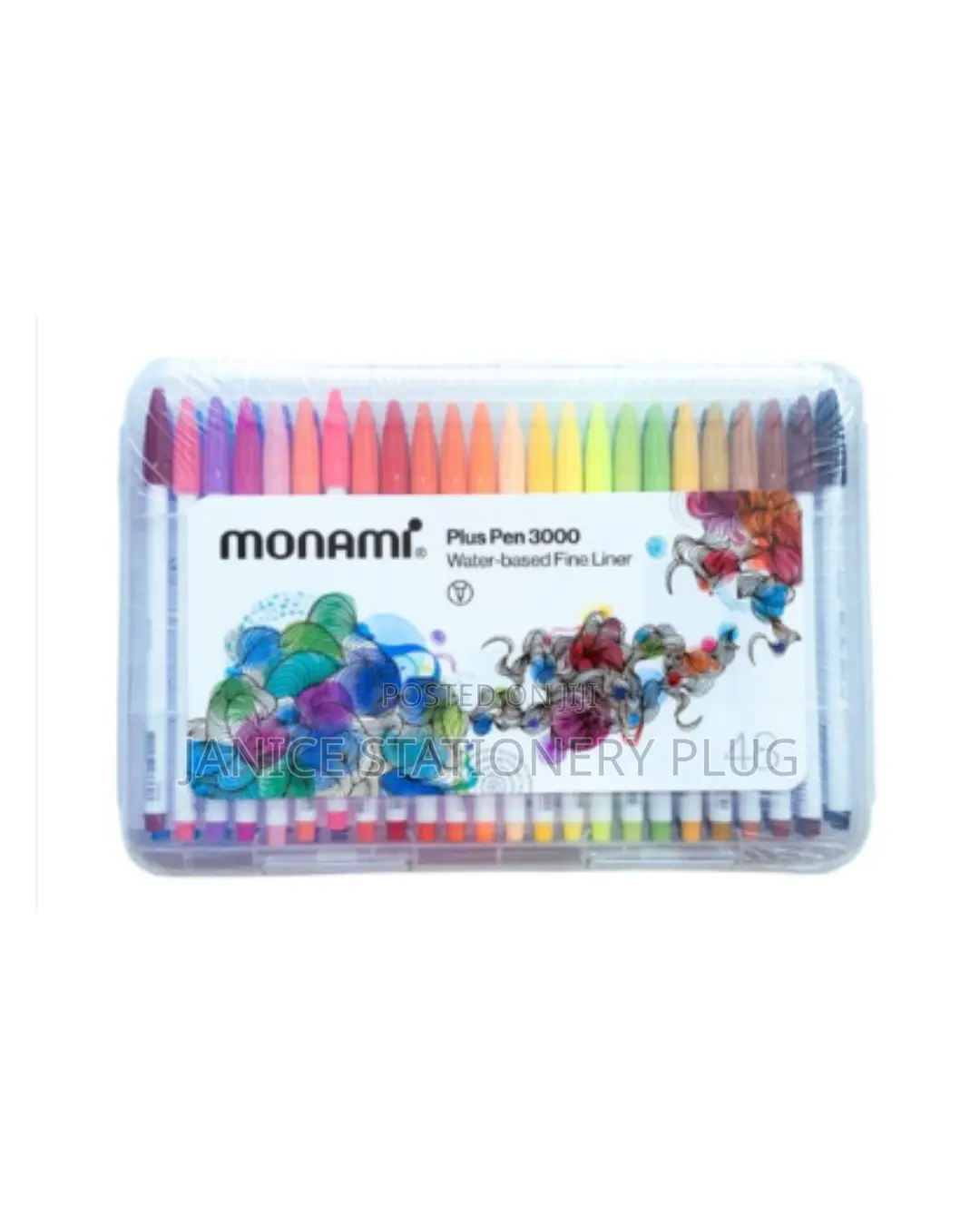 MONAMI Plus Pen 3000 Felt Tip Pens