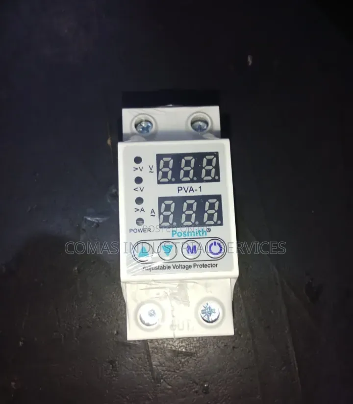 Posmith PVA-1 Adjustable Digital Voltage Protector | Over and Under