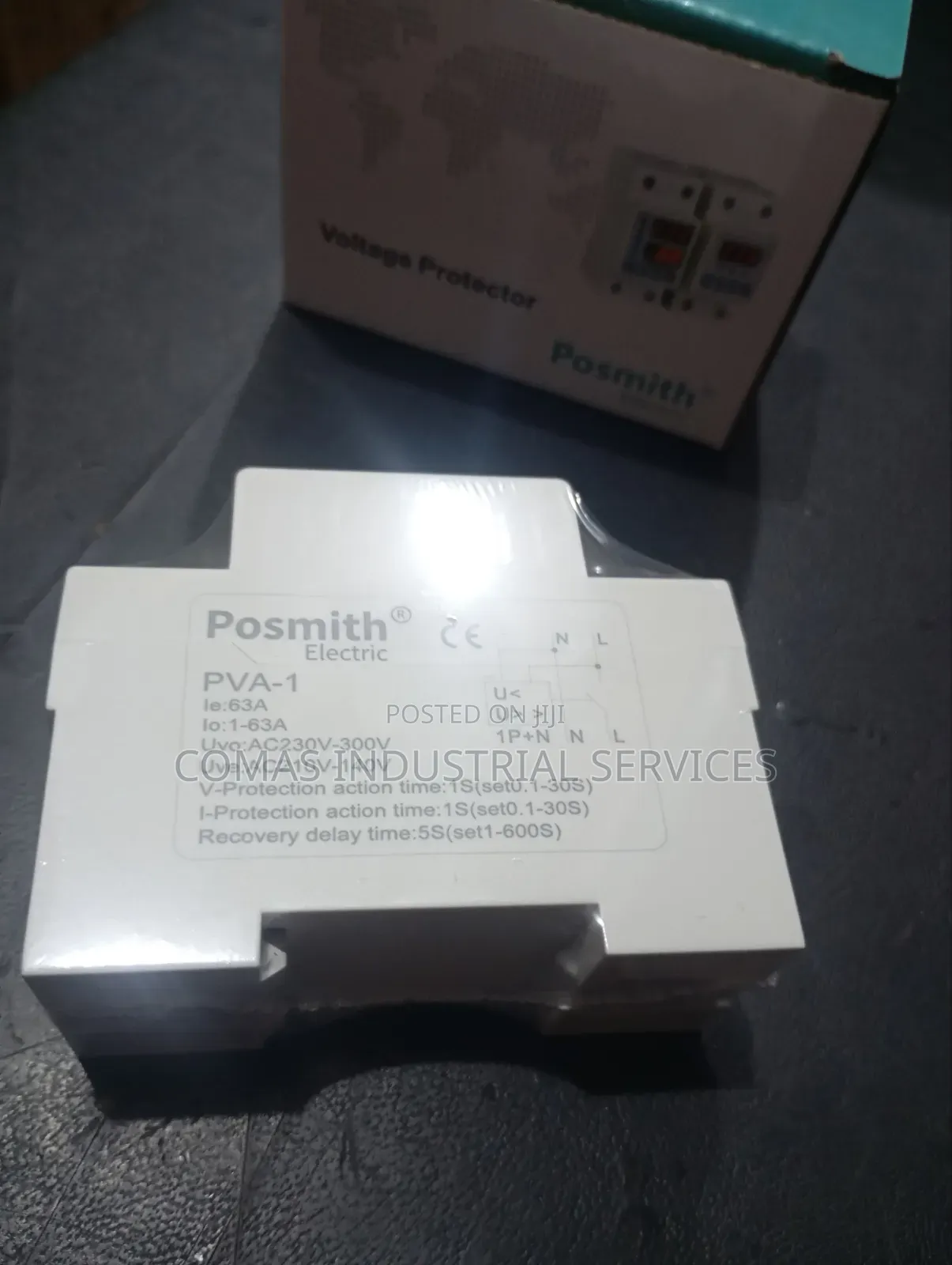 Posmith PVA-1 Adjustable Digital Voltage Protector | Over and Under