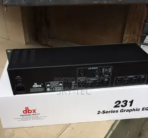 Original Professional DBX Equalizer Eq231 Sub Out 31band 2ways