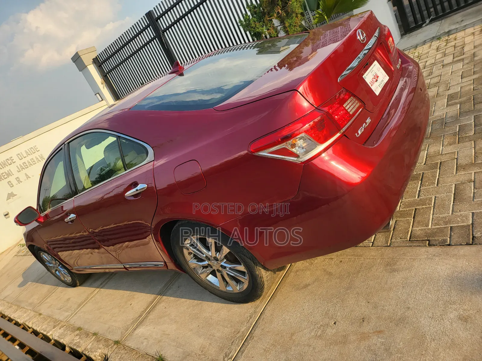 Lexus ES 350 2011 Red