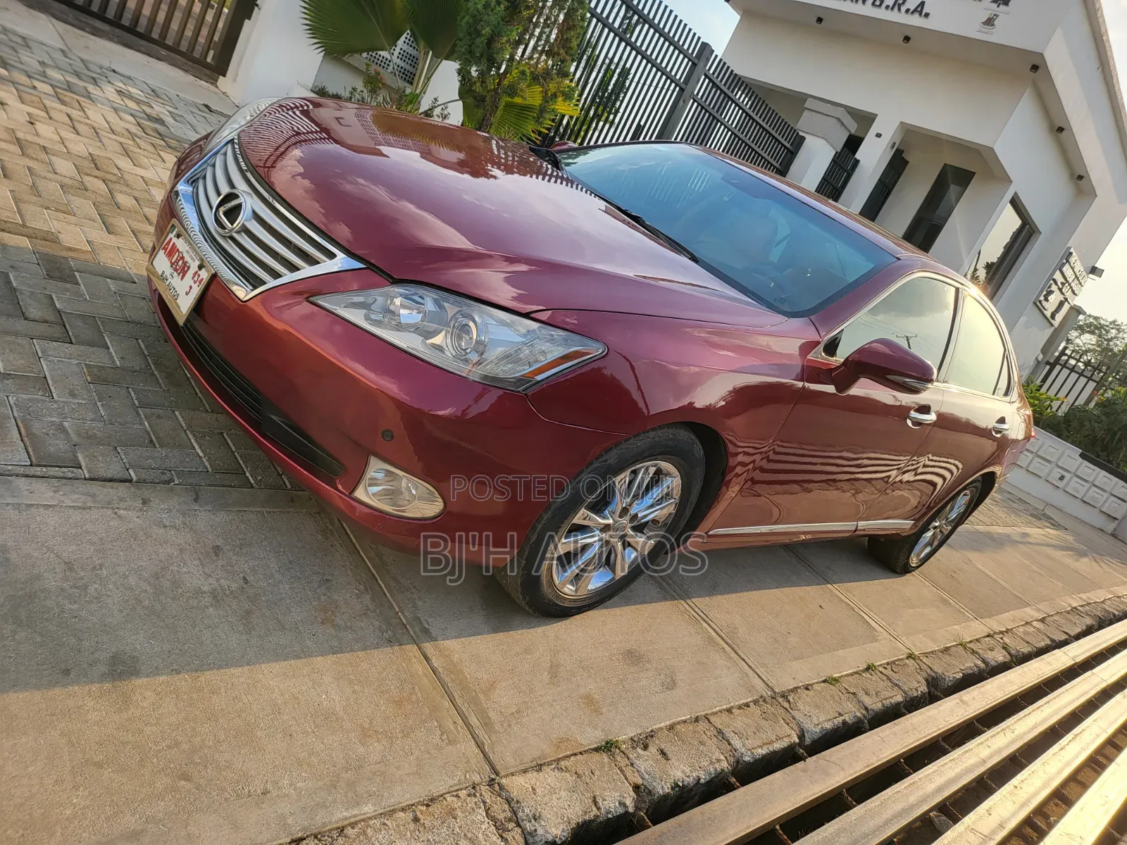 Lexus ES 350 2011 Red