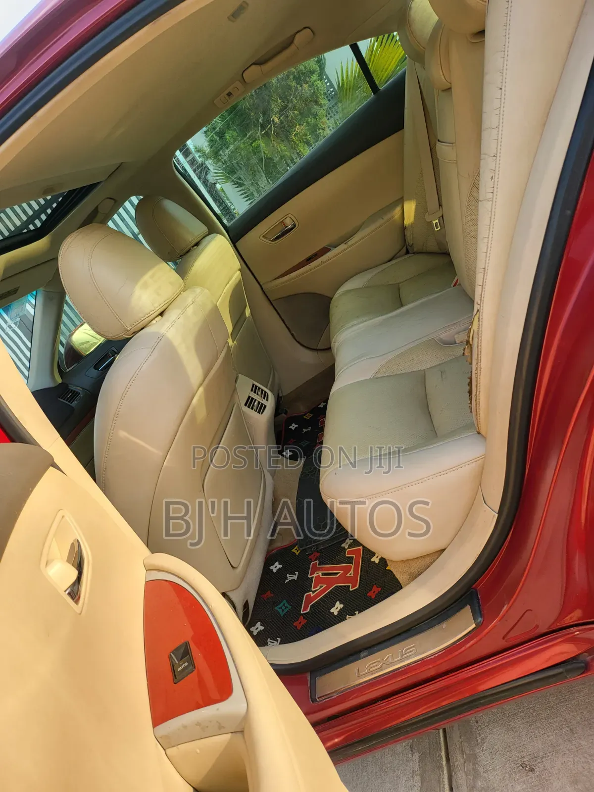 Lexus ES 350 2011 Red
