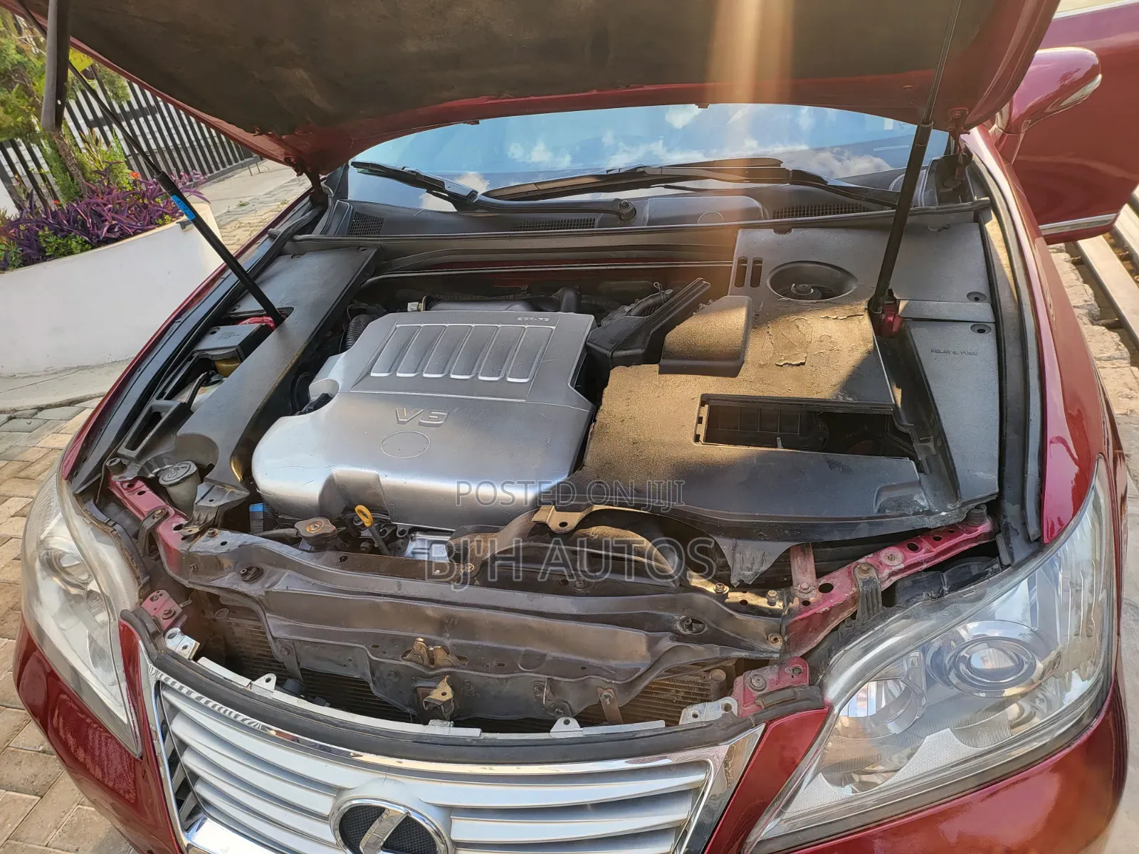 Lexus ES 350 2011 Red